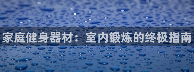 耀世平台有很多登录地址怎么办:家庭健身器材:室内锻炼的终极指
